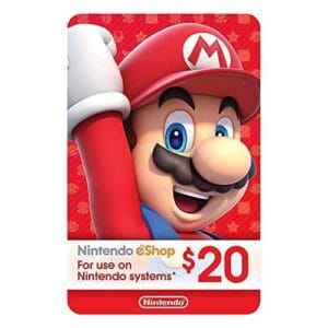 Nintendo eShop USD $20 Gift Card