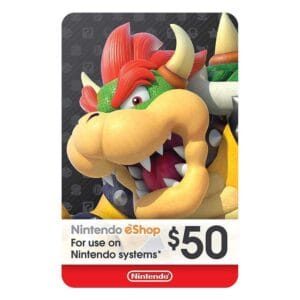 Nintendo eShop USD $50 Gift Card