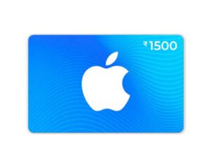 Apple App Store - ₹1500