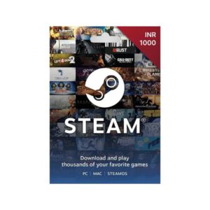 Steam Gift Card ₹1000 INDIA