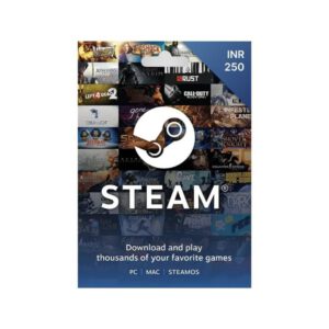 Steam Gift Card ₹250 INDIA