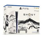 Sony PlayStation 5 Slim Disc Edition Console – Ghost of Yotei Black Limited Edition Bundle