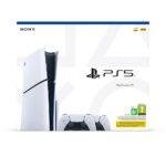 Sony PlayStation 5 Slim Disc Edition Dual Controller Bundle Gaming Console