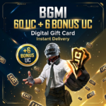 BGMI 60 UC + 6 Bonus UC Digital Gift Card