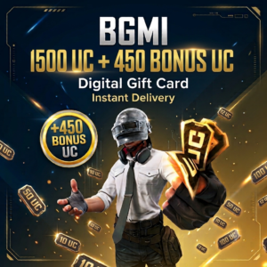 BGMI 600 UC + 120 Bonus UC Digital Gift Card