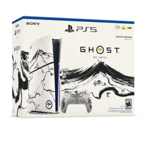 Sony PlayStation 5 Slim Disc Edition – Ghost of Yōtei Black Limited Edition Bundle